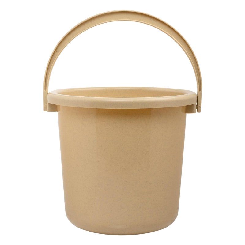 Regalo Unbrakable Bucket, Mug and Round Patla (Stool for Bathroom) Set, 20 LTR Bucket (Ivory) - Image 2