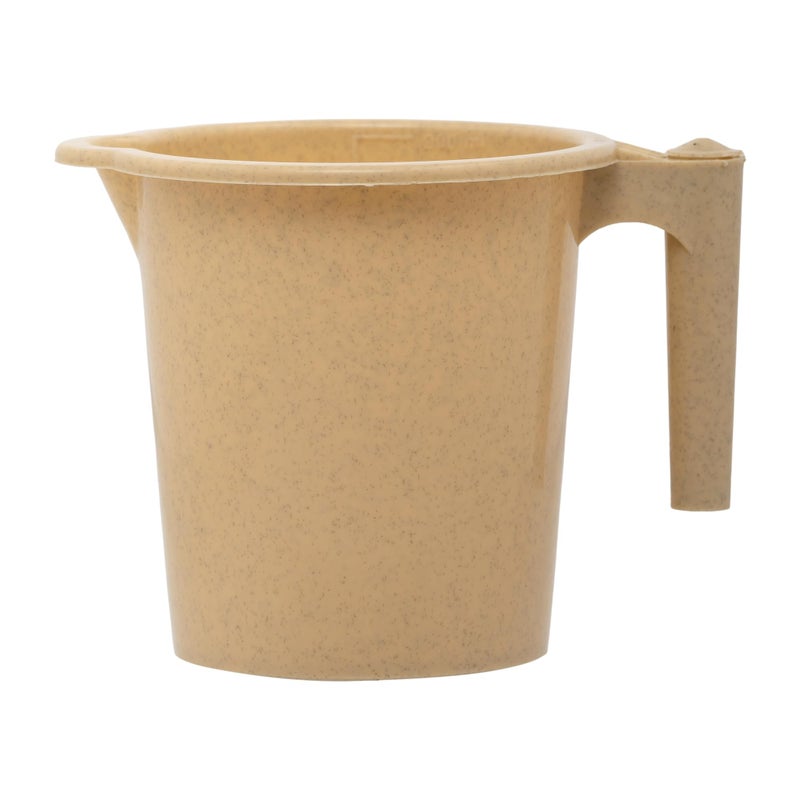 Regalo Unbrakable Bucket, Mug and Round Patla (Stool for Bathroom) Set, 20 LTR Bucket (Ivory) - Image 4