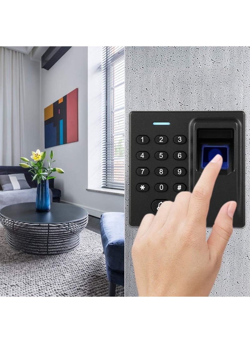REES52 REES52 Magnetic Door Lock Access Control System Password and Biometric Entry for Office and Home  - Image 3