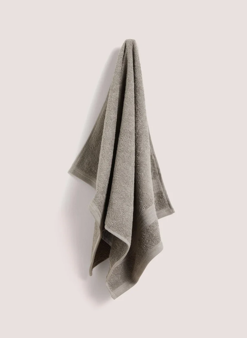 ماتلان Grey 100% Cotton Towel