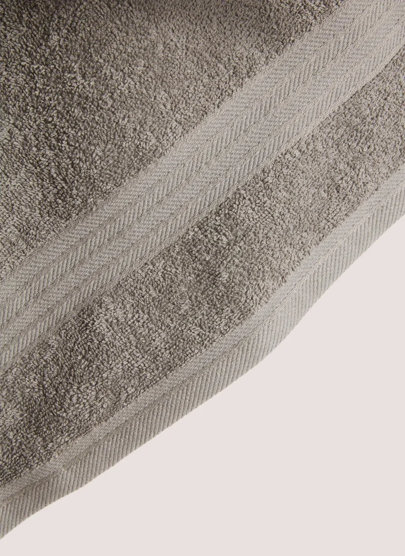 ماتلان Grey 100% Cotton Towel