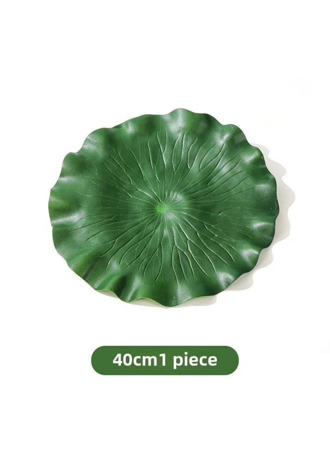 Foam Lotus Leaf Mat Children Frog Jumping Props Kindergarten Sensory Training Equipment Body Intelligent Outdoor Sports Game-Color:Thickened Lotus Leaf Pad 40cm One Piece  - Image 1