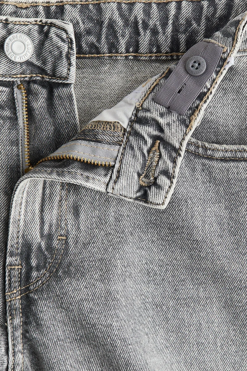H&M Loose-Fit Denim Shorts