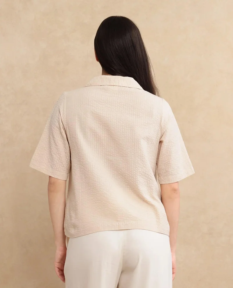 Rareism Women's Extended Sleeve Plain Top