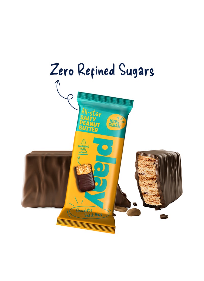 Plaay Salty Peanut Chocolate Bar - Image 1