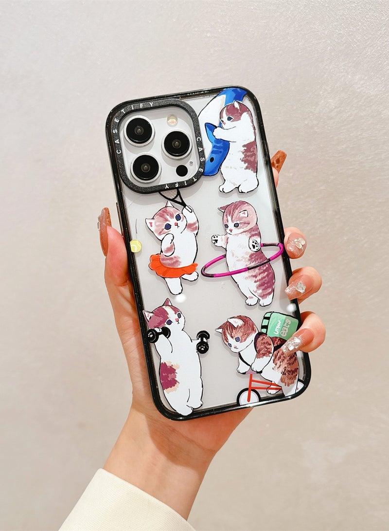 Athletic Kitty Adventure Case for iPhone 14 Pro Max