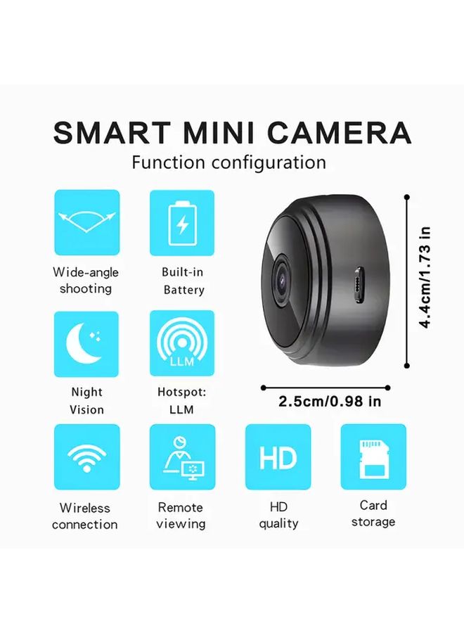 قطعتان من كاميرا الأمن الواي فاي بدقة 1080P بزاوية واسعة للمراقبة عن بعد مع بطارية - Image 5