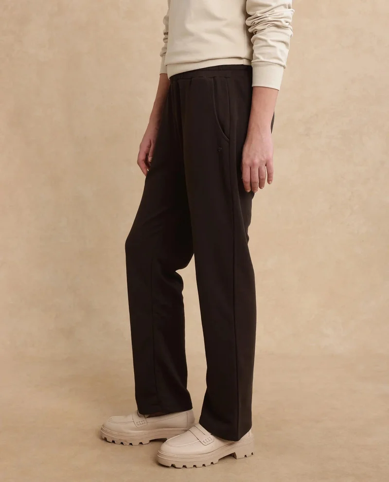 Rareism Women's Terry Straight Fit Trackpants