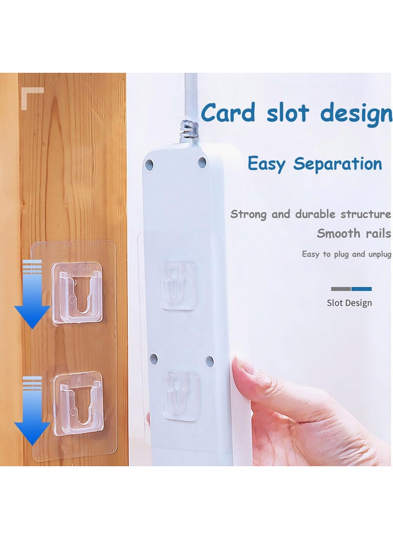 DORMICO DORMICO Double Sided Adhesive Wall Hooks Heavy Duty Hanger Small Sticky Hooks Waterproof OilProof Wall Hook Stable Adhesion Hanger for Home Pack of 3  - Image 4