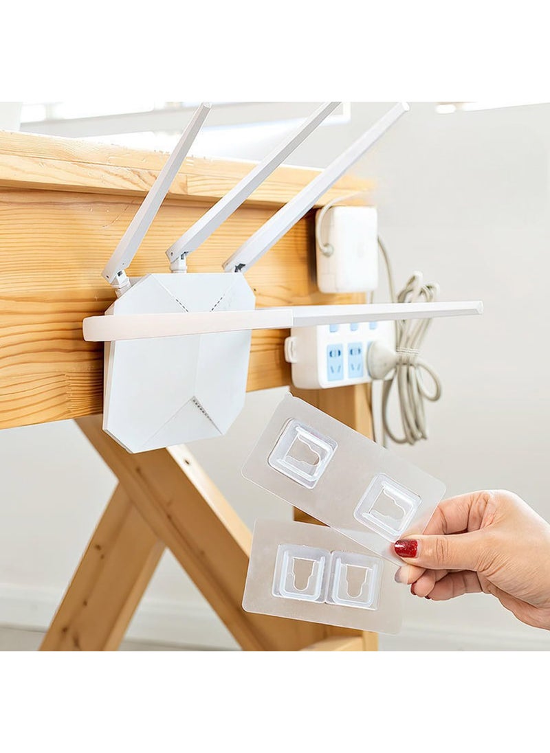 DORMICO DORMICO Double Sided Adhesive Wall Hooks Heavy Duty Hanger Small Sticky Hooks Waterproof OilProof Wall Hook Stable Adhesion Hanger for Home Pack of 3  - Image 5