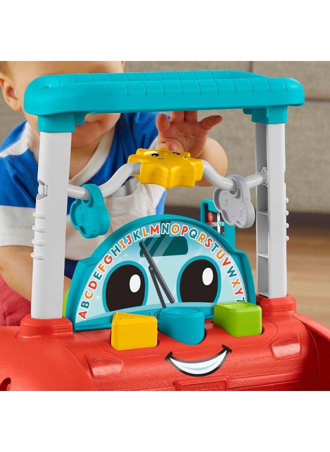 2-Sided Steady Speed Walker, Car-Themed Baby Learning Toy