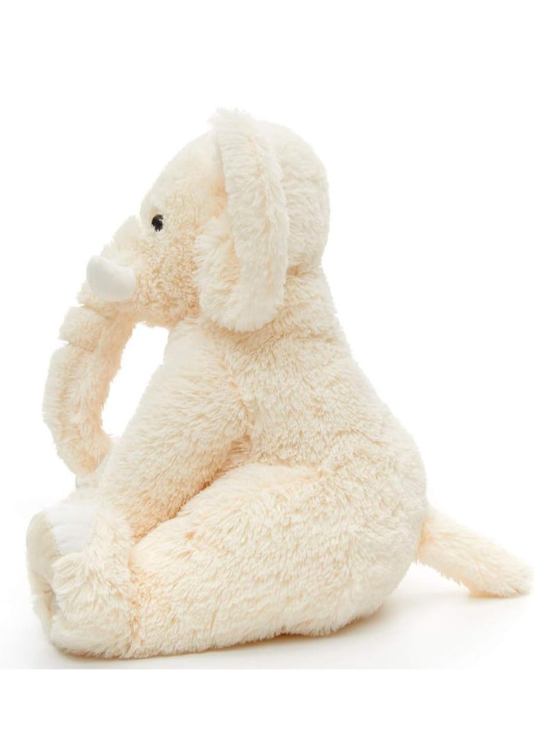 Elephant Plush Pillow, 45cm Stuffed Elephant Body Pillow, Realistic Cute Co-sleeping Elephant Toy, Soft Elephant Backrest Pillow,  for Home Decor  - Image 2