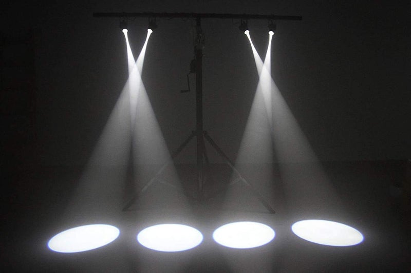 كلاراكو كشاف LED شعاعي، كشاف مسرح LED بقوة 30 واط، إضاءة بيضاء باردة، مناسب للحفلات والمناسبات، يعمل بقابس أمريكي 110 فولت - Image 5