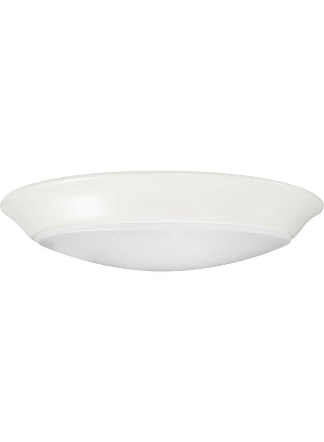 نوفو مصابيح Nuvo Lighting 62/1671 LED قرصية الشكل بقوة 16 واط ودرجة حرارة لون 5000 كلفن (عبوة من 6 مصابيح) بتصميم عصري - ارتفاع 1.28 بوصة وعرض 9.49 بوصة، اللون: أبيض - Image 1