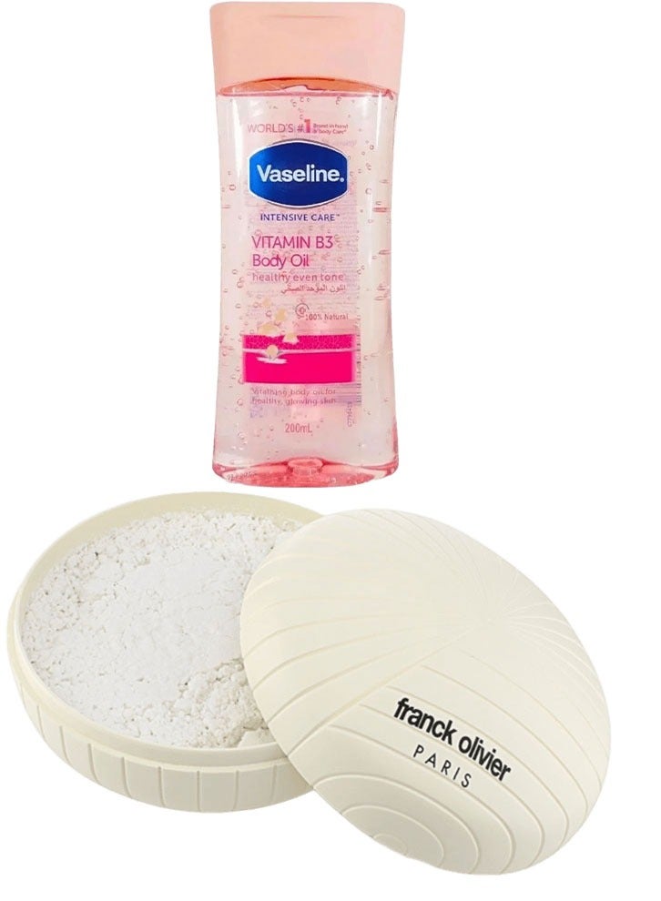 Vaseline A set of Vaseline Pink Body Jelly and Afrik Body Powder - Image 1