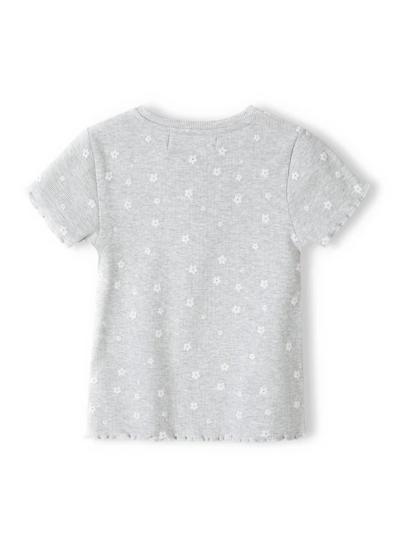 MINOTI Kids Girls Rib T Shirt