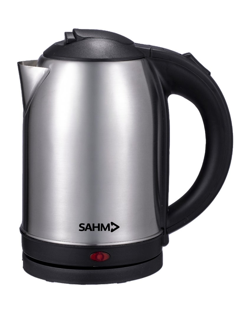 سهم غلاية كهربائية من الفولاذ المقاوم للصدأ، سعة 1.8 لتر، 1500 واط، غليان سريع، تصميم متين، الموديل: SHM-18KTGD-S - Image 2