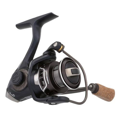 Pflueger President XT Spinning Fishing Reel Size 25 10 Stainless Steel Ball Bearing System Sealed Oil Felt Front Drag Carbon Body with Machined Aluminum Main Shaft and Gear - Image 1
