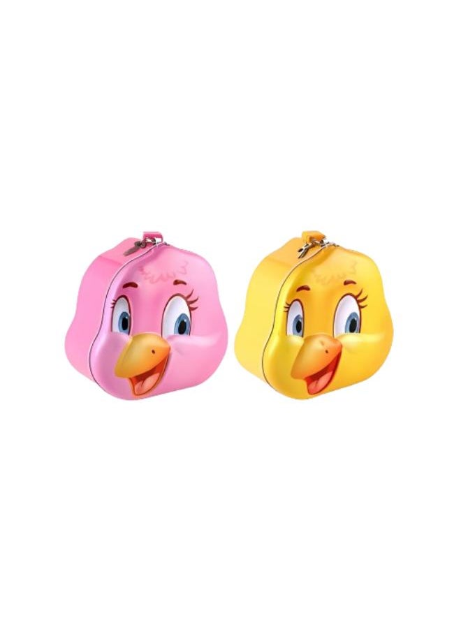 Money Saving Box One And All, For Kids Duck Face Shape - 12 Piece  - Image 1