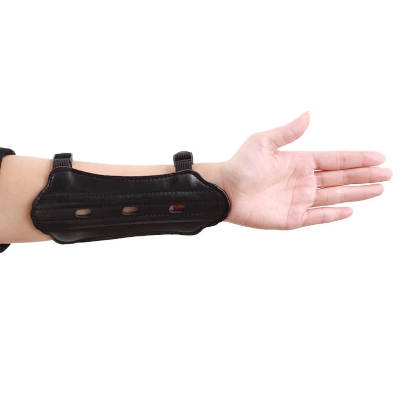 Marksman Children's Model with Holes Thick Breathable Outdoor Recurve Bow Archery Elastic Adjustable Arm Guard - Image 2