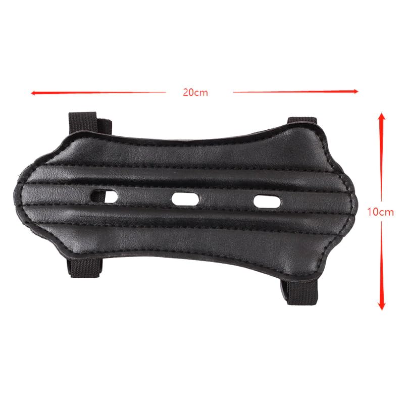 Marksman Children's Model with Holes Thick Breathable Outdoor Recurve Bow Archery Elastic Adjustable Arm Guard - Image 3