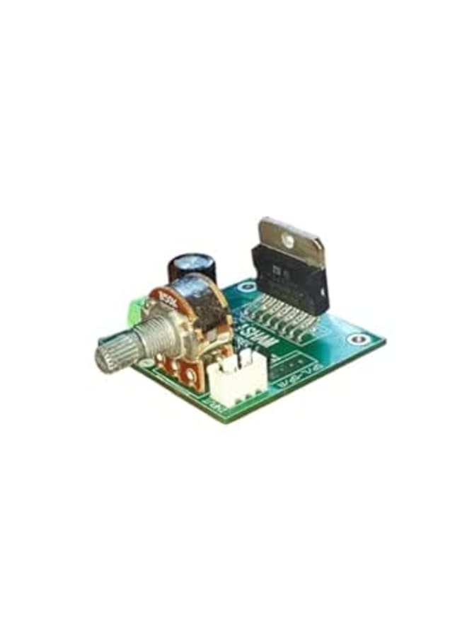 لوحة تضخيم صوت قوية ثنائية القناة TDA7377 بقوة 30 واط - مع تحكم مدمج في مستوى الصوت