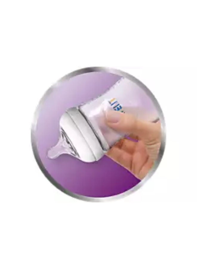 Philips Avent Avent Natural Feeding Bottle, 1m+ 260ml Flamingo - SCF070/21 - Image 4