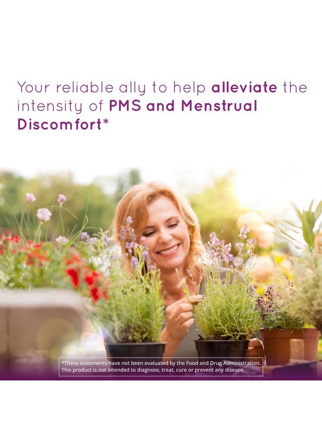 HAPPY HEALTHY HIPPIE PMS Support Supplement for Women 180 Ct - Hormonal Balance for Women | Menopause & Perimenopause Supplements Women | Bloating Relief for Women, Menstrual Cramp Relief, PMDD | Vegan, Non-GMO - Image 2
