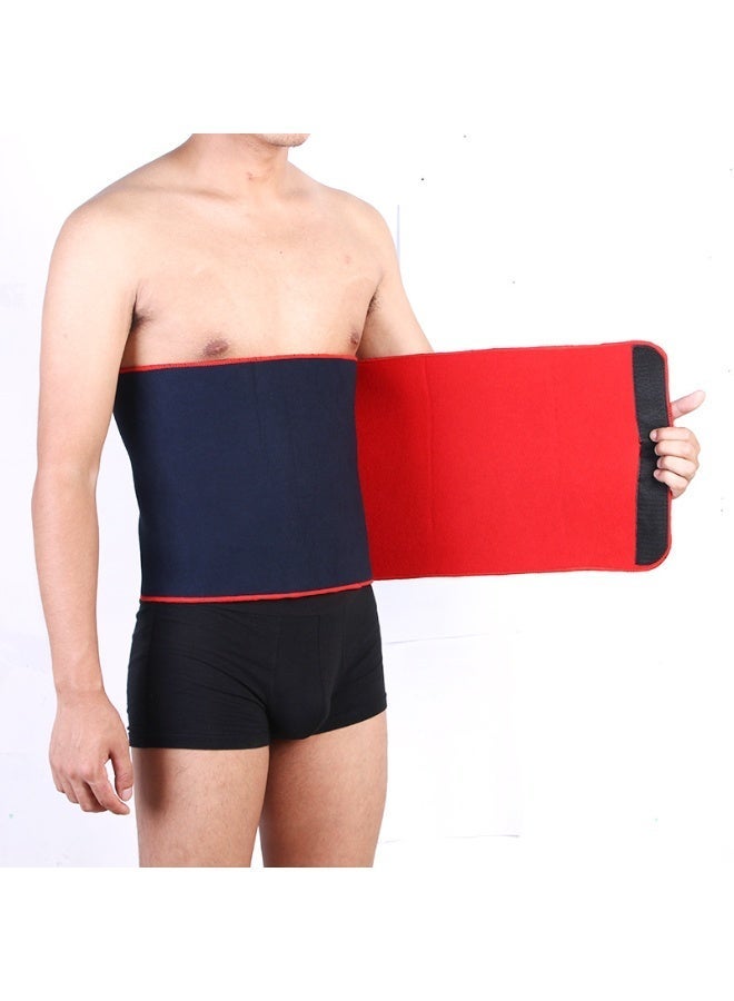 سانكس 818XL-حزام تخسيس الخصر من النيوبرين يزيد من التعرق أثناء التمرين لإنقاص الوزن وحرق الدهون، 28×120 سم - Image 2