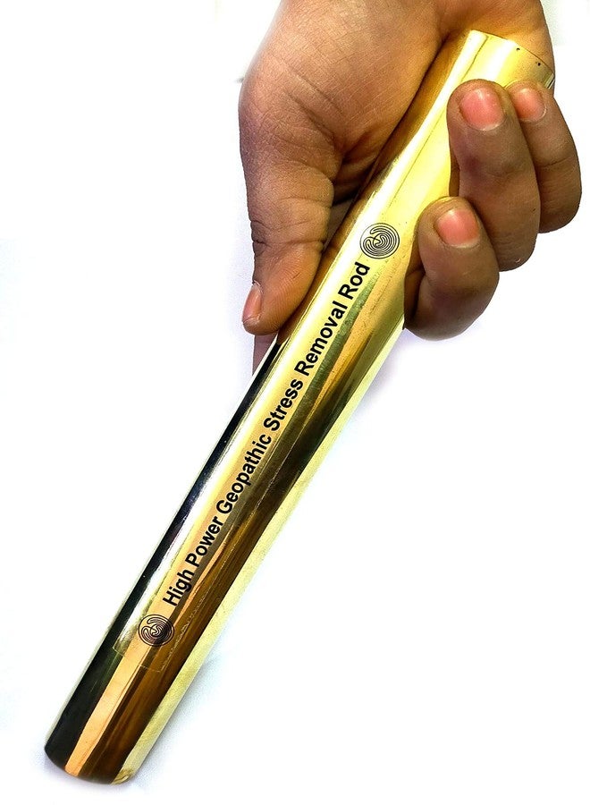 Astroghar High Power Geopathic Earth Telluric Stress Removal Brass 9 Inch Rod for Positive Energy and Protection - Image 5