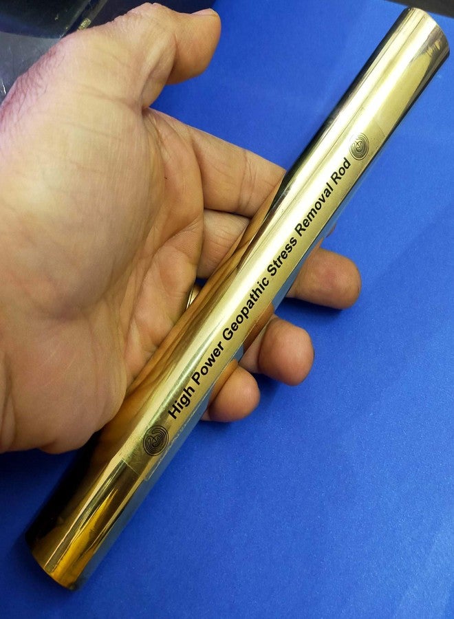 Astroghar High Power Geopathic Earth Telluric Stress Removal Brass 9 Inch Rod for Positive Energy and Protection - Image 2