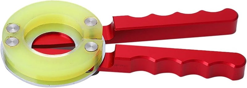 Watch Bezel Opener Tool Kit with 4 Rings for Removal and Repair Red Elastic Rubber - Image 4