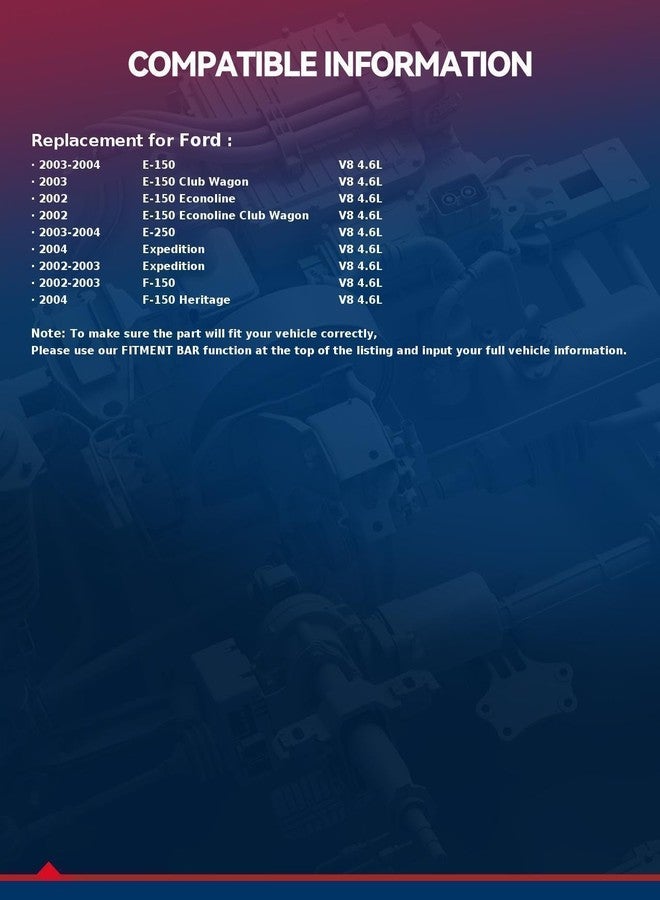 KAX Idle Air Control Valve AC505,Compatible with Ford F150 2002-2003 4.6L, Expedition 2002-2004 4.6L, F150 Heritage 2004 4.6L, E250 2003-2004 4.6L, E150 2003-2004 4.6L, E150 Econoline 2002 4.6L - Image 2