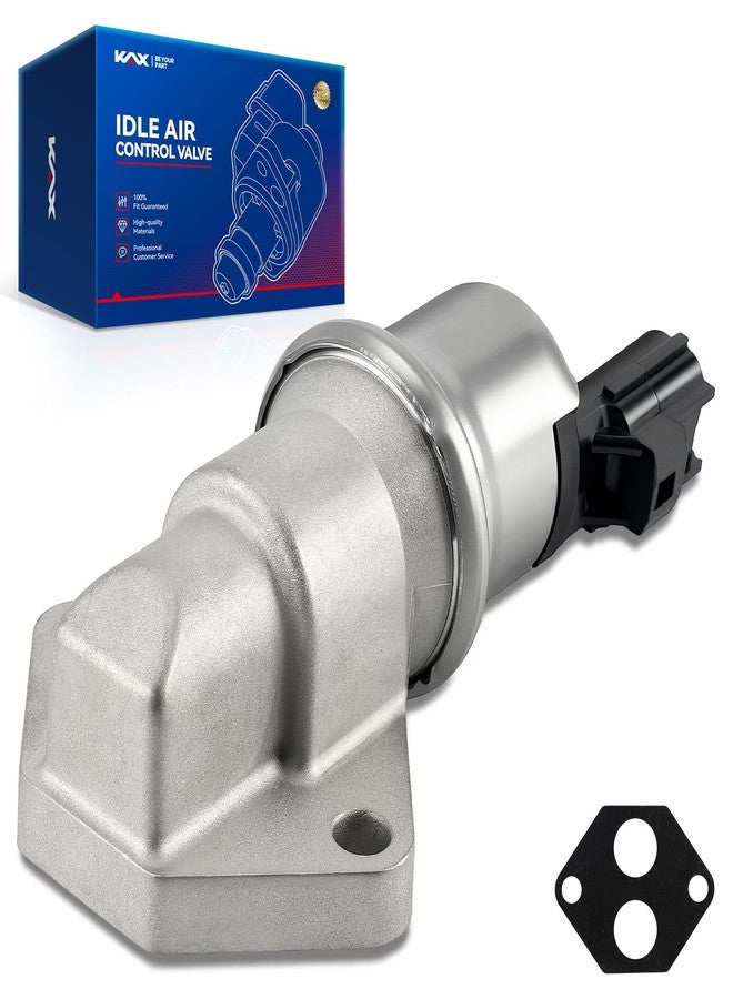 KAX Idle Air Control Valve AC505,Compatible with Ford F150 2002-2003 4.6L, Expedition 2002-2004 4.6L, F150 Heritage 2004 4.6L, E250 2003-2004 4.6L, E150 2003-2004 4.6L, E150 Econoline 2002 4.6L - Image 1