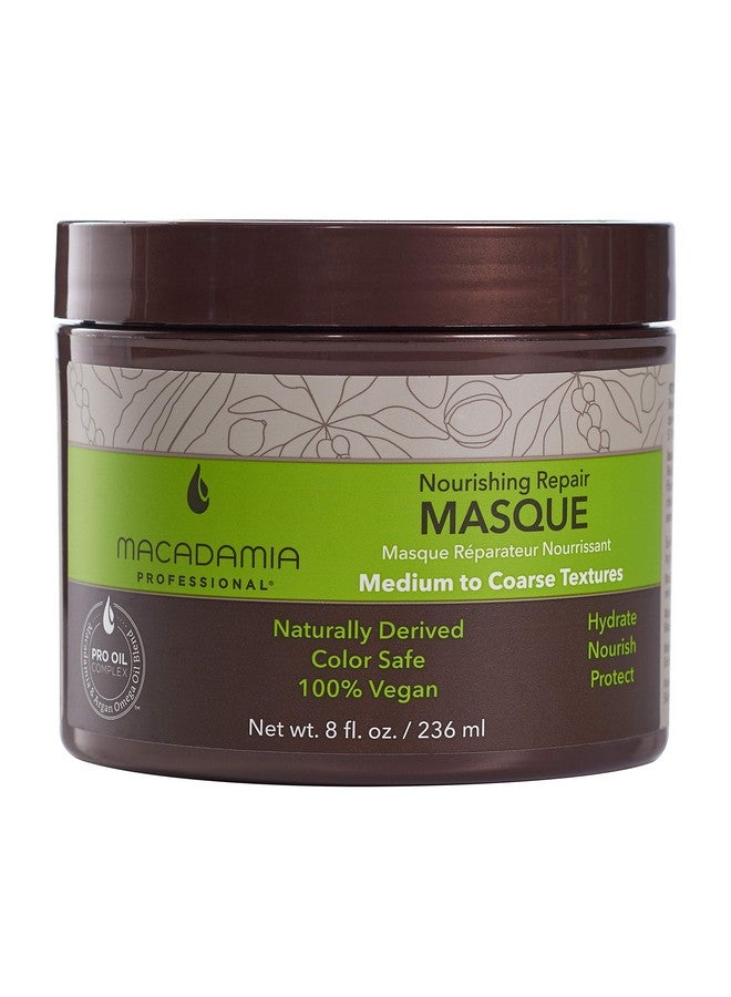 Macadamia Professional Hair Care Sulfate & Paraben Free Natural Organic Cruelty-Free Vegan Hair Products Nourishing Repair Hair Masque-Replenishes Moisture, Strengthens & Improves Elasticity-8 FL Oz - Image 1