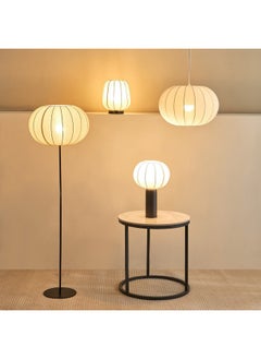 Home Box مصباح معلق بإطار معدني E27 من كوليت مع ظل قماشي 40 × 40 × 26 سم  - Image 5