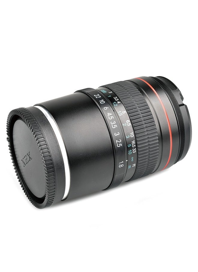 Lightdow 85mm F1.8 Large Aperture Prime Portrait Lens – Full-Frame Manual Focus for Sony E-Mount Mirrorless Cameras  - Image 2