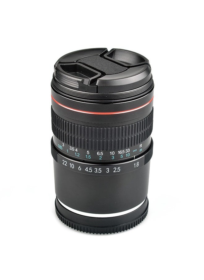 Lightdow 85mm F1.8 Large Aperture Prime Portrait Lens – Full-Frame Manual Focus for Sony E-Mount Mirrorless Cameras  - Image 1