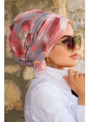 Aişe Tesettür Aisha Hijab Tulle Buckled Bonnet - 40403  - Image 2