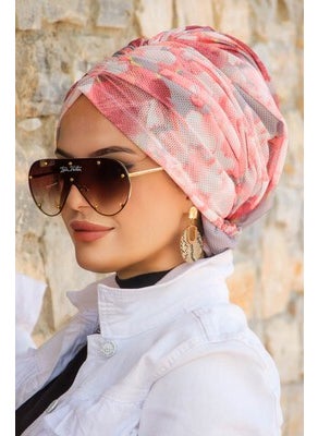 Aişe Tesettür Aisha Hijab Tulle Buckled Bonnet - 40403  - Image 3