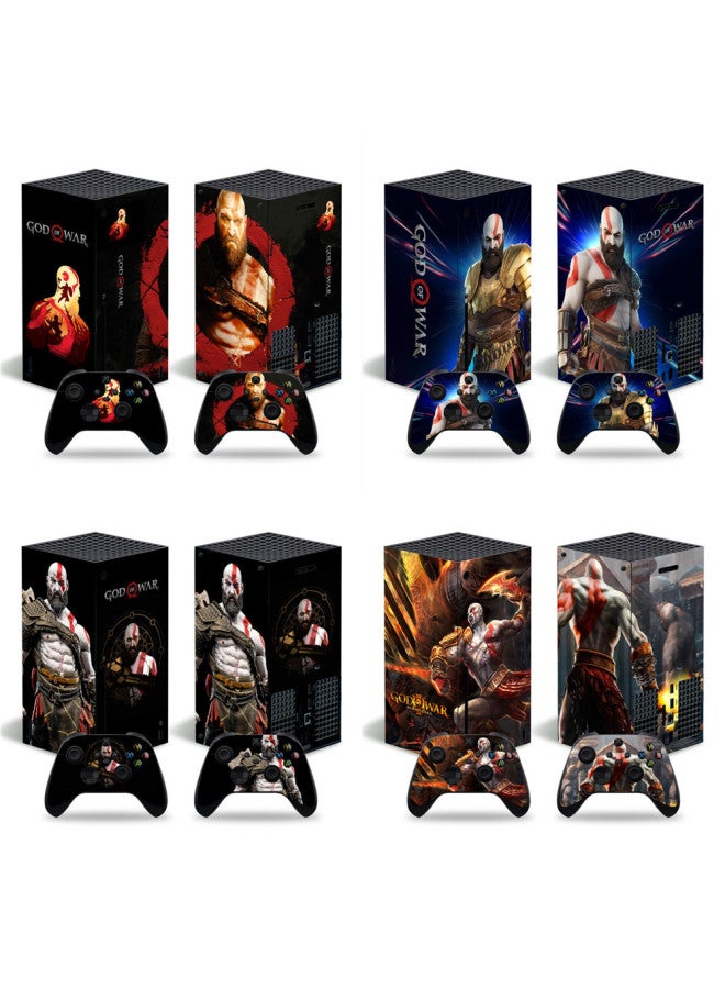 ملصقات وحدة تحكم الألعاب Chivalrous Xsx Series X ملصق جلدي God Of War God Of War - اللون: TN — SeriesX — 4451 - Image 2