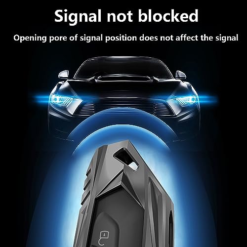 SLAKNOK for Volkswagen Key Fob Cover with Keychain,Stylish and Durable Zinc Alloy Protection Key Case Compatible with VW ID3 ID4 MK8 Golf GTI Skoda Octavia Remote Key Shell Accessories - Image 5