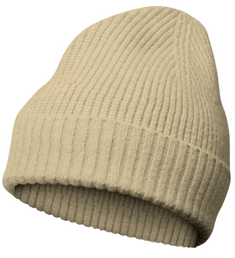 NORTHWIND Ribbed Winter Cap for Men and Women, Beanie Woolen Cap for Women, Winter Wear, Beanie Cap for Men, Woolen Cap for Man (Khaki) - Image 1
