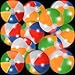 MiniInflat 12 Pcs Light up Beach Balls 16 Jumbo Pool LED Balls Glow in The Dark Neon Giant Inflatable for Summer Hawaiian Tropical Theme Beach Party Decor Water Accessory Rainbow - Image 2