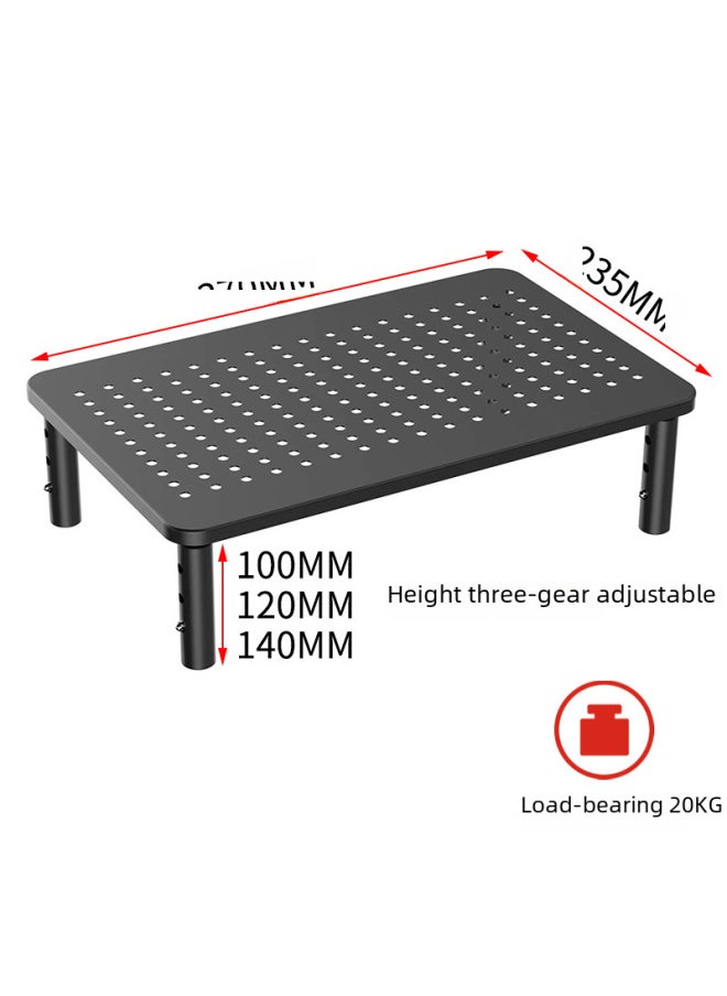 Generic - Monitor Computer Bracket Liftable Laptop Desktop Base Shelf Storage Rack Pad Height Increasing Rack-Color:2 Pack - Image 1
