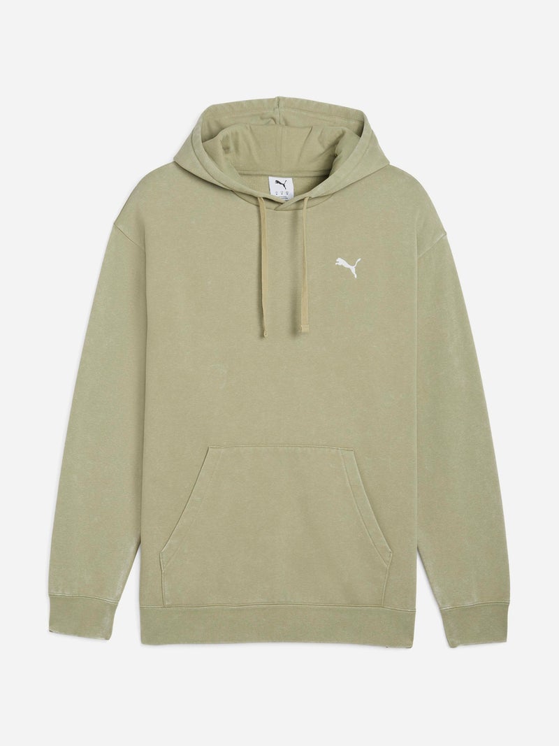 Puma Essentials Elevated Relaxed Wash Hoodie - Image 4