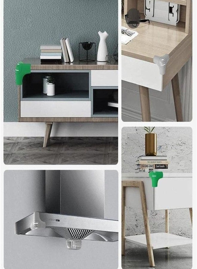 Trifecta 4-Piece/Set Corner Guards Bumpers Cartoon Table Desk Furniture Corner Cover, Baby Child Safety Proof Furniture Table Protectors Quickly and Easily Remove It (4 Piece, Colour: Pink) - Image 5