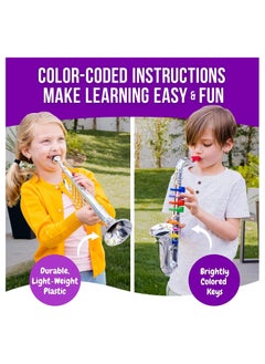 ORiTi Trumpet and Toy Saxophone Set for Kids Create Real Music - Safety Tested BPA Free - pzsku/ZB9AAA687B1D37887C8F2Z/45/_/1694583434/014ea2f5-54d7-41cf-9b2b-8db76b4dd6ce