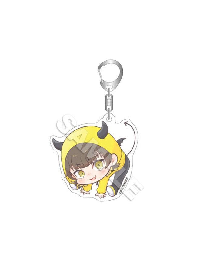 Y Line Blue Prison Little Devil Keychain Fenglehui Limited Edition Accessories For Ages 15 And Above