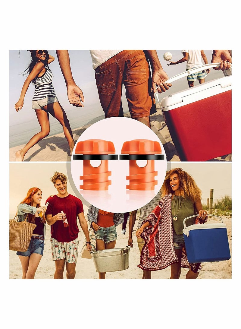 NIBEMINENT 2PACK Cooler Drain Plug Replacement Parts Accessories Kit Compatible with Most Major Brands Plugs Leak-Proof Design - Image 5